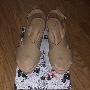 CL by Laundry - Dream Girl Nude Wedge